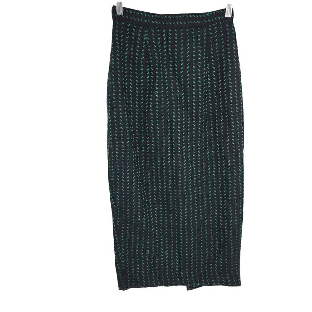 VTG Midi Skirt Wool Blend XXS (READ) dark academia pinup Retro whimsigoth Twee